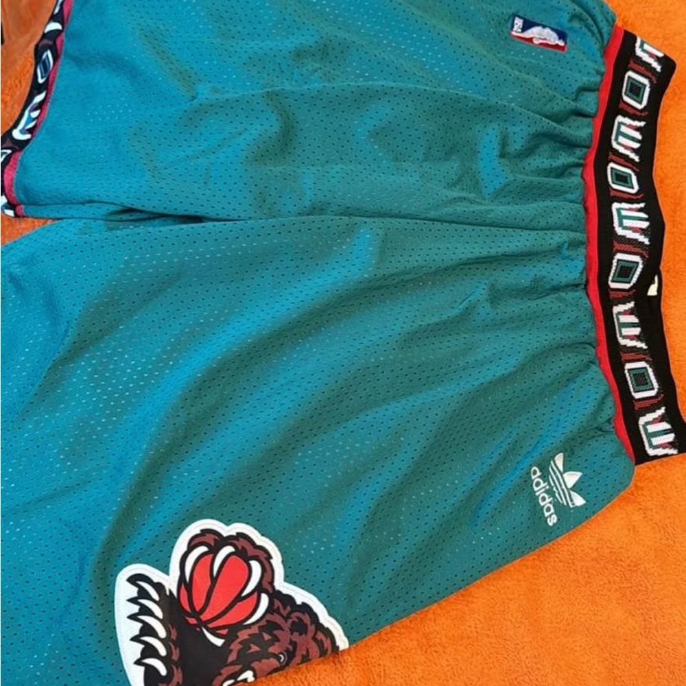 NBA Retro Shorts (Grizzlies) Teal